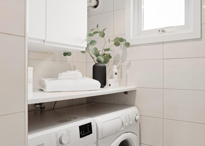 Comment aménager une buanderie fonctionnelle et esthétique